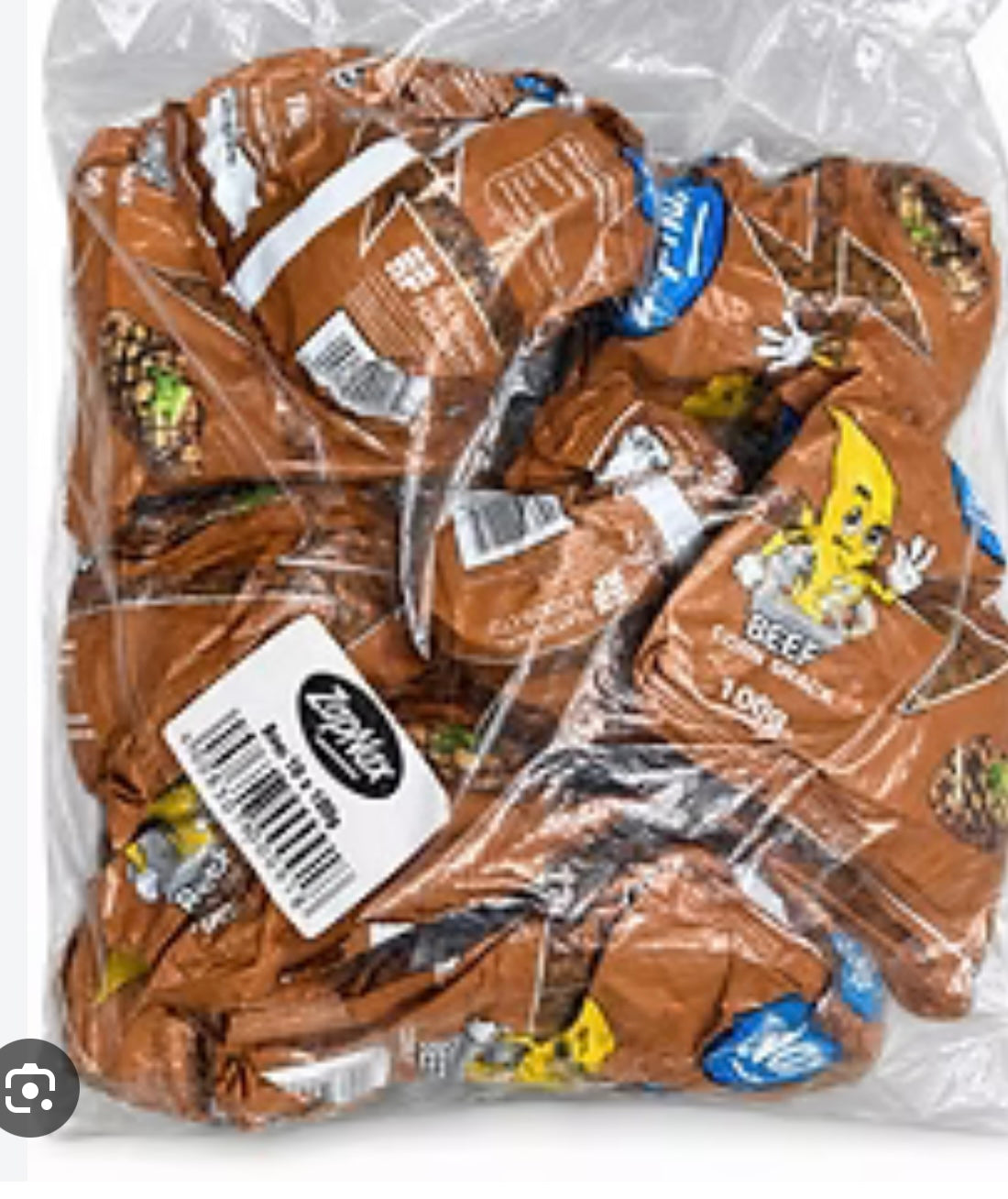 Zapnax Beef pack of 10 by 100g