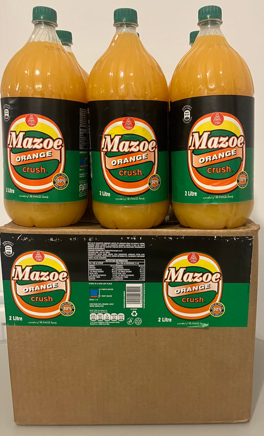 Mazoe orange crush (box of 6)